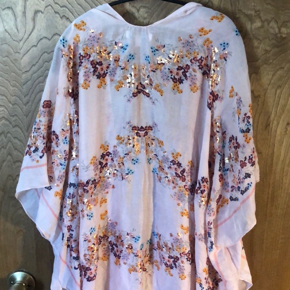 Multicolored sleeveless shawl - Picture 5 of 5